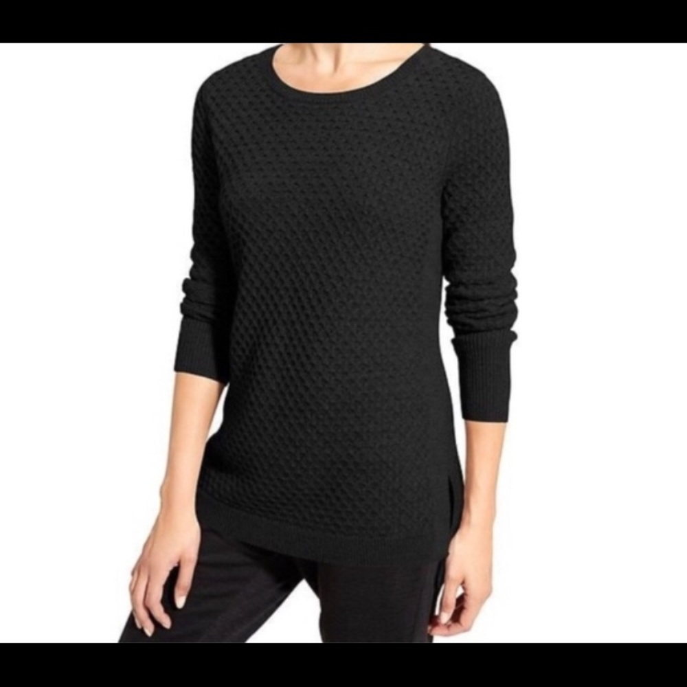 Athleta honeycomb sweater
